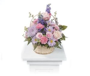 Monet's Garden Table Basket